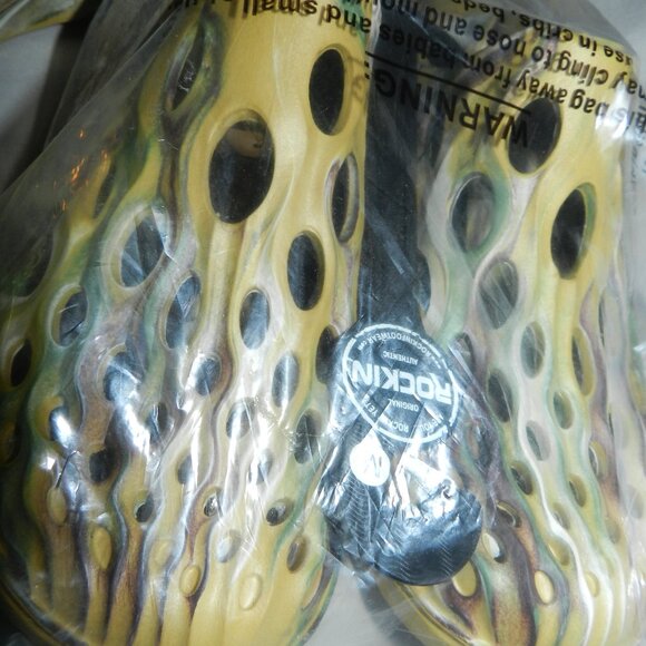 ROCKIN CLOGS UNISEX GLADES GREEN LIGHTWEIGHT WATERPROOF DURABLE SHOES NWT! - Picture 10 of 14